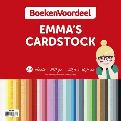 Emma's Karton pakket Scrap 50 vel