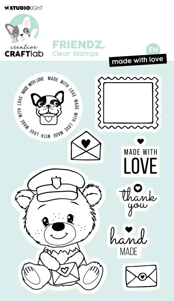 Craftlab Clear Stamp Made With Love
