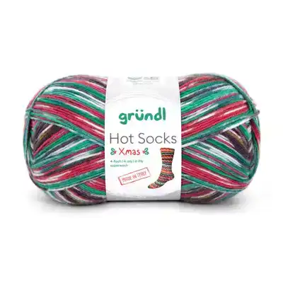 Hot socks Xmas 4-ply