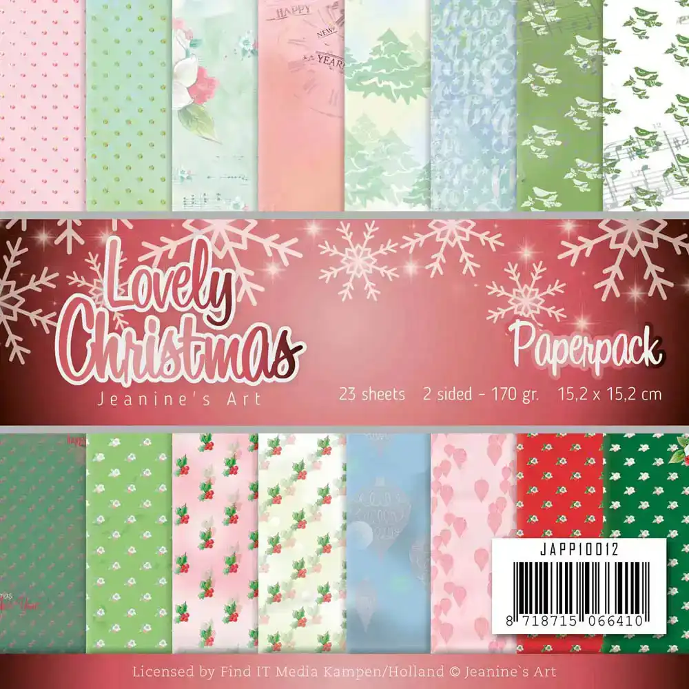 Lovely Christmas Paperpack 23 Vel
