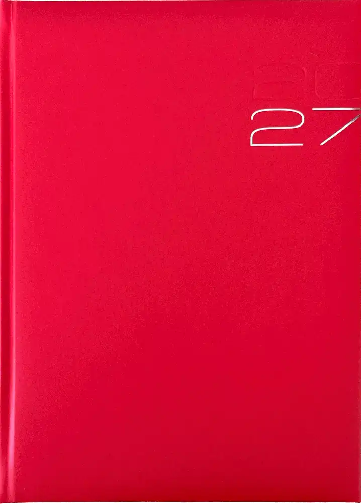 Weekagenda 2027 rood