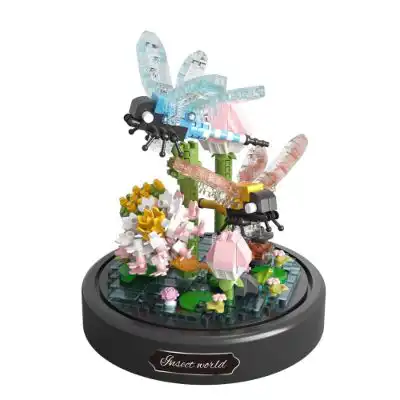 Balody Bloemen met Libelle