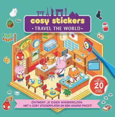 Cosy stickers - Travel the world
