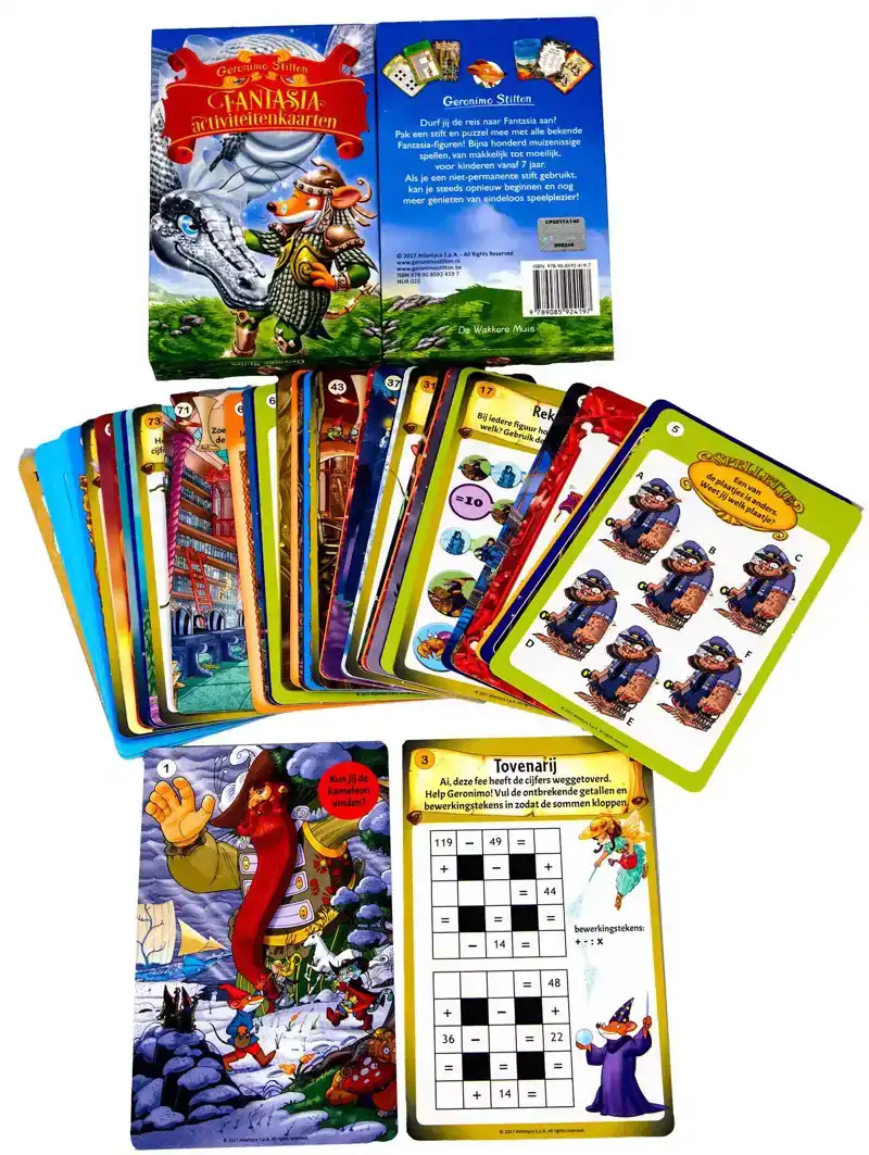 Fantasia activiteitenkaarten