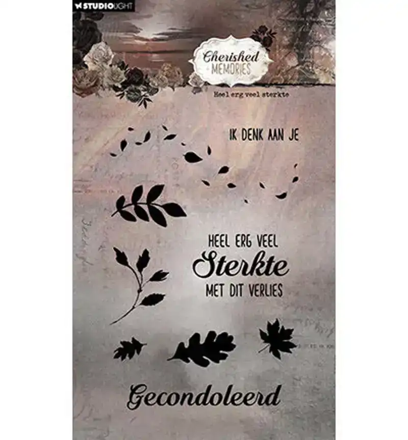 Cherished memories clear stamp Heel erg veel sterkte