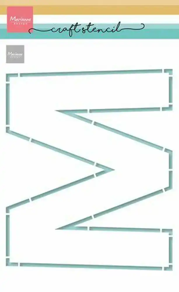 Marianne Design - Stencil Letter M