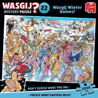 Legpuzzel Wasgij Mystery 22 Winterspelen! 1000 stukjes