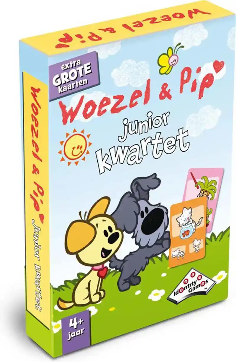 Woezel & Pip junior kwartet Special edition
