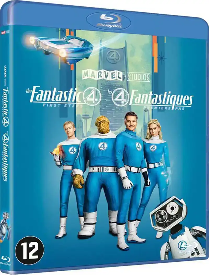 The Fantastic Four First Steps Blu-ray