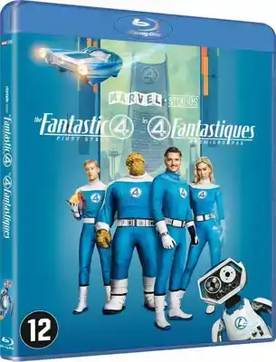 The Fantastic Four First Steps Blu-ray