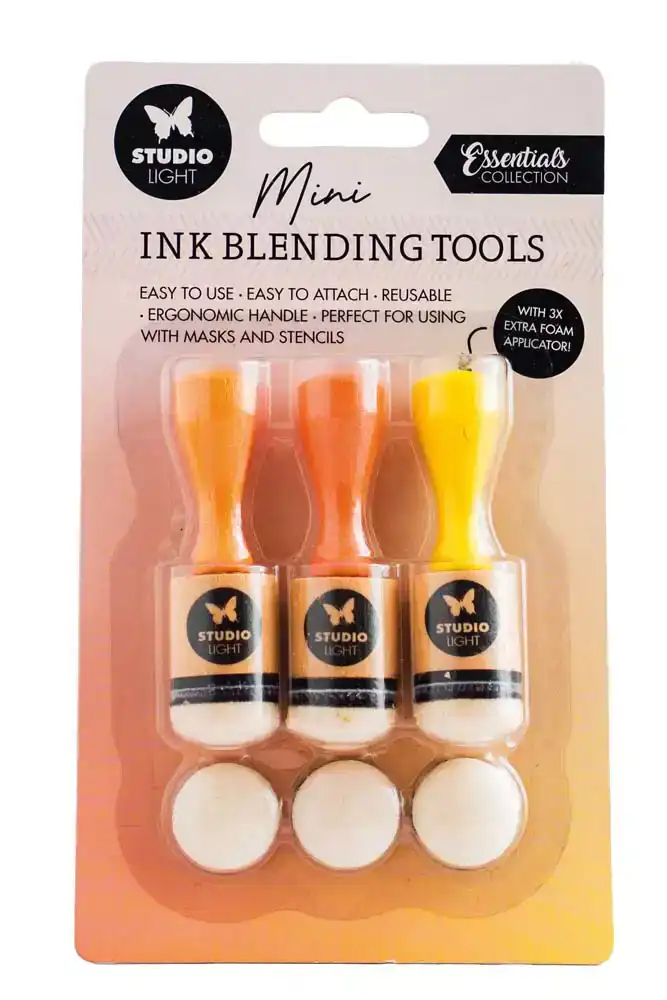 Studio Light Mini Ink Blending Tools 3st + Recplacement