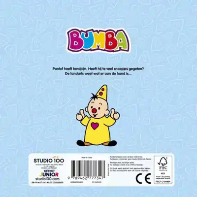 Bumba Kartonboek met flapjes Nieuw tandje