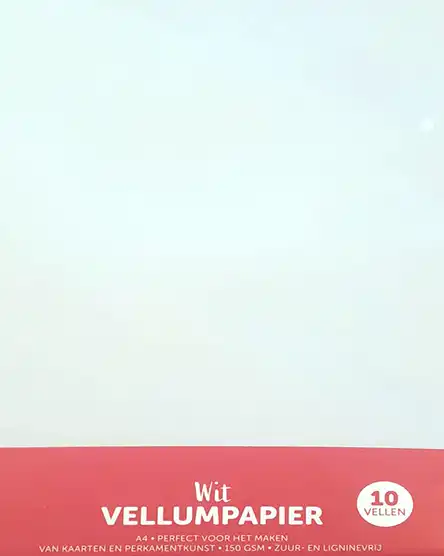 Wit Vellumpapier