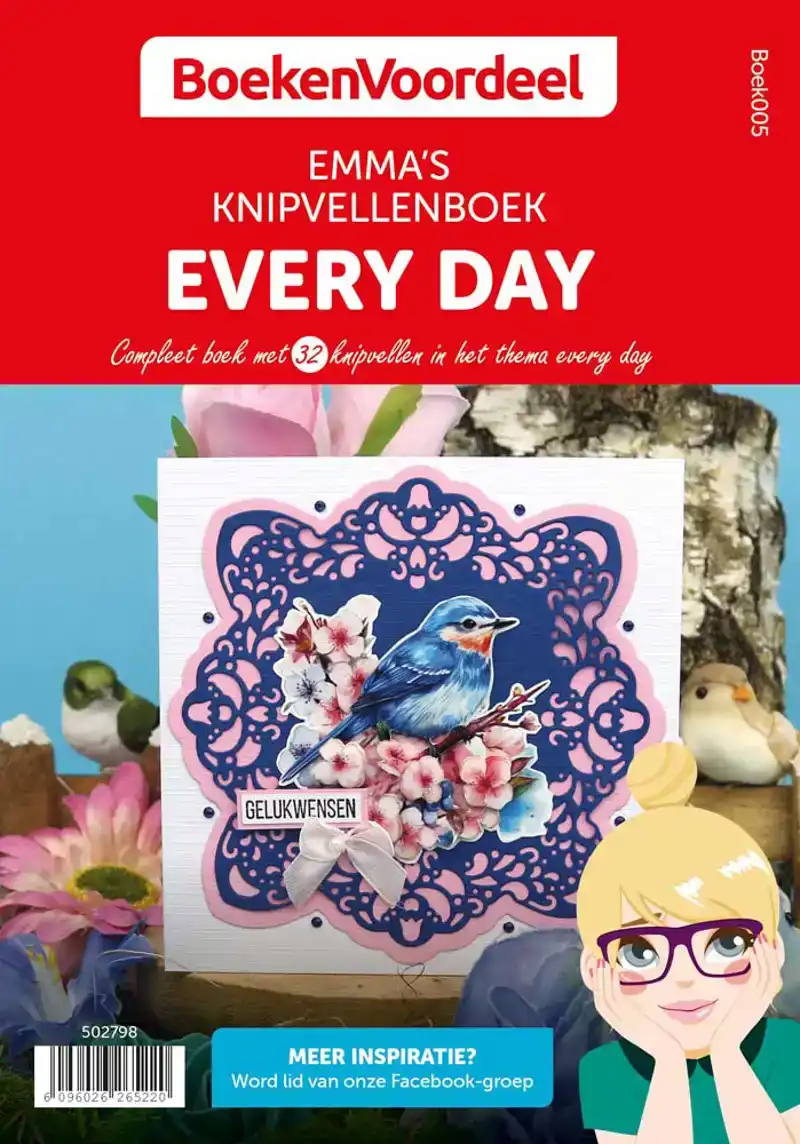 Emma Mega Knipvellenboek 005 Every Day 32 vel