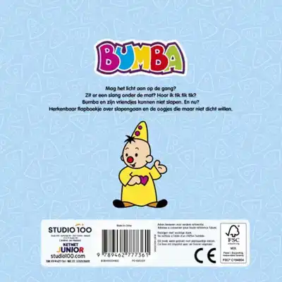 Bumba Kartonboek met flapjes Oogjes dicht