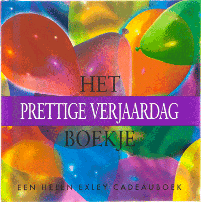 Cadeauboekje het prettige verjaardag boekje
