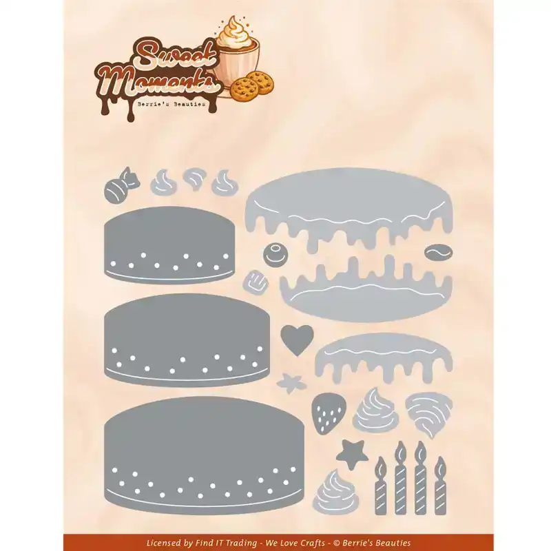 Snijmal Berries Beauties Sweet Moments Stack Pie Party