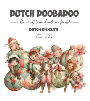 DDBD die-cuts Merry & Bright 16st