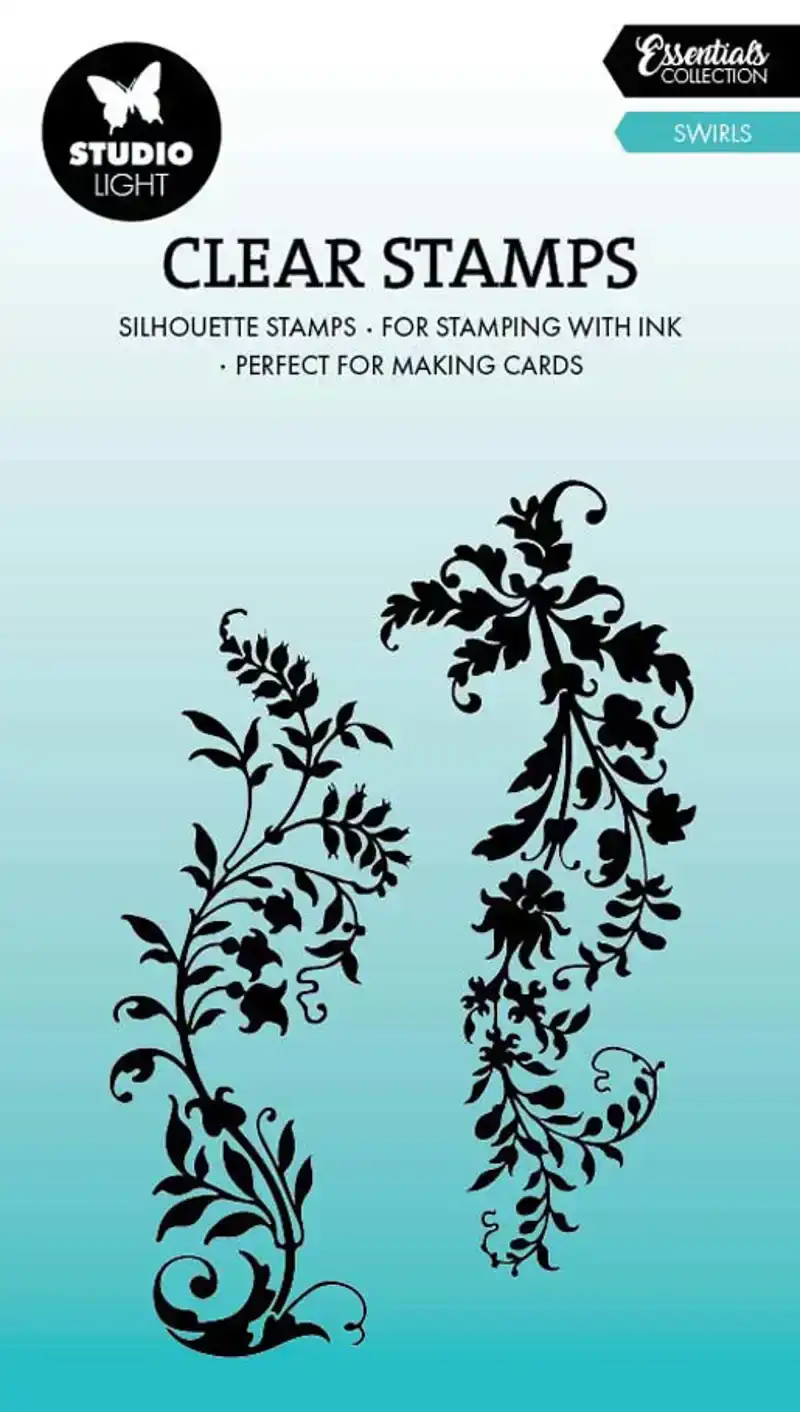 Clear stamp Swirls essentials nr617