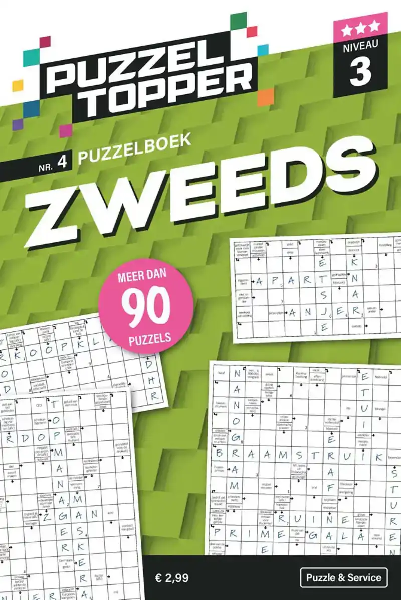 96 pag. Zweeds 3 stip nr.4 Puzzeltopper