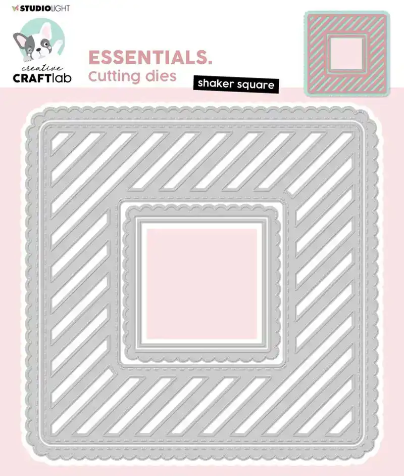 Creative Craftlab Snijmal Square Shaker nr.173
