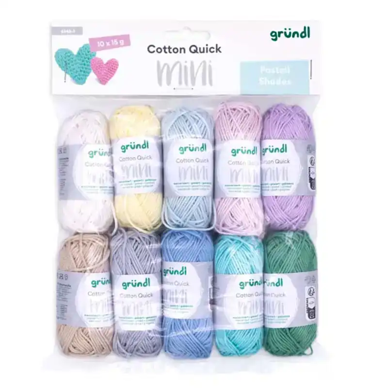 Cotton quick mini pastell shades