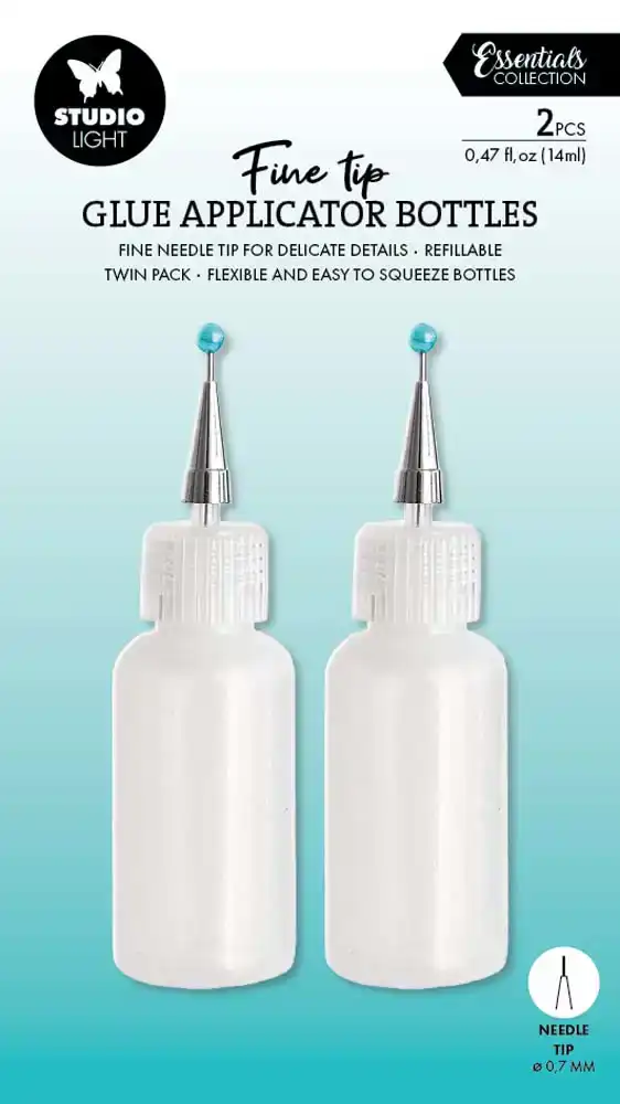 Studio Light Glue Application Bottles