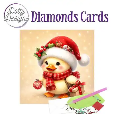 Dotty Designs Diamond Cards Kerst Eend