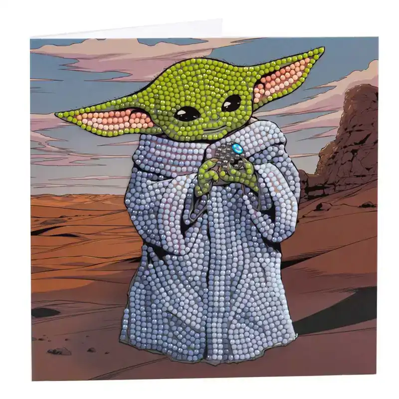 Crystal Card Kit Grogu