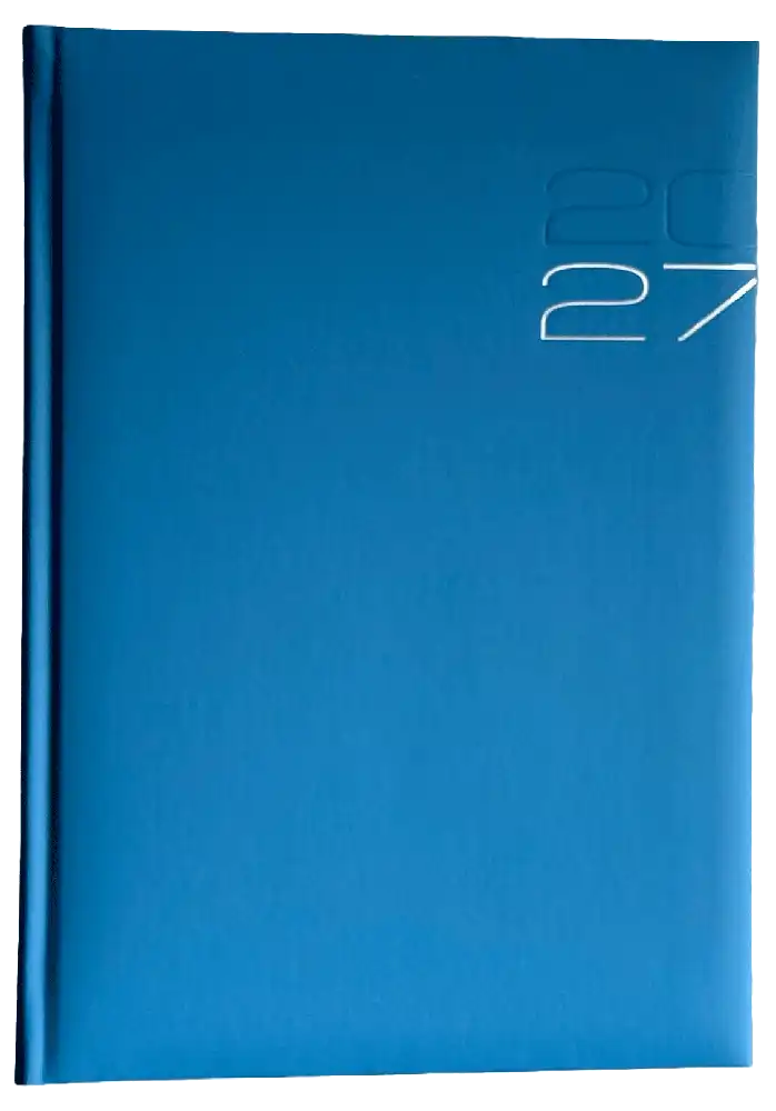 Weekagenda 2027 licht blauw