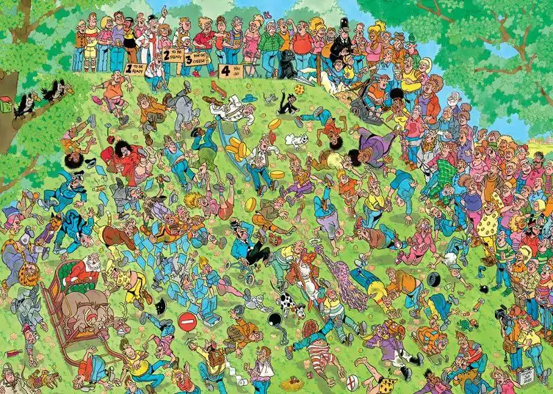 Legpuzzel Jan van Haasteren - Grijp je kaas