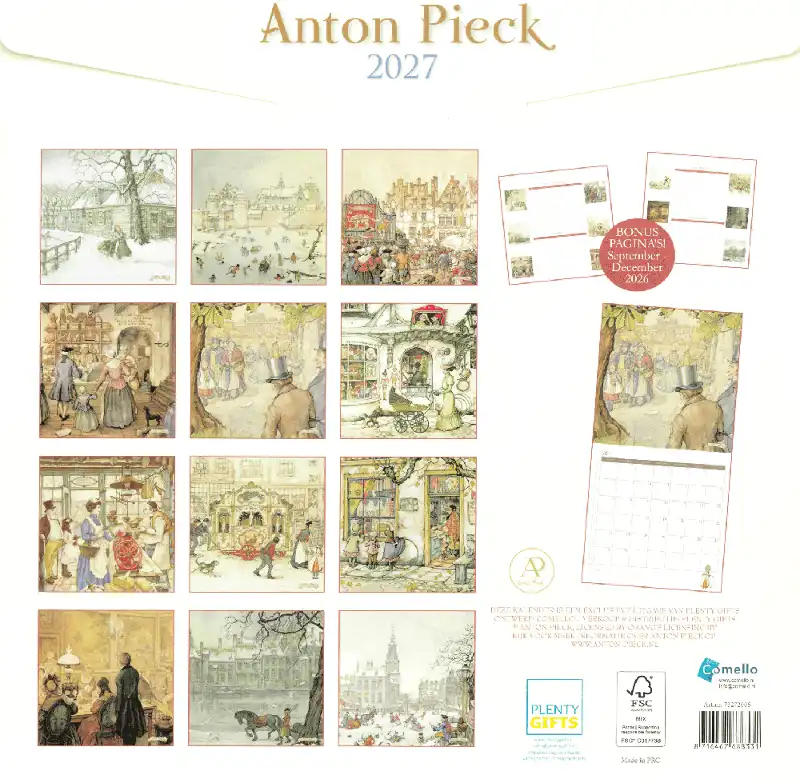 Kalender 2027: anton pieck