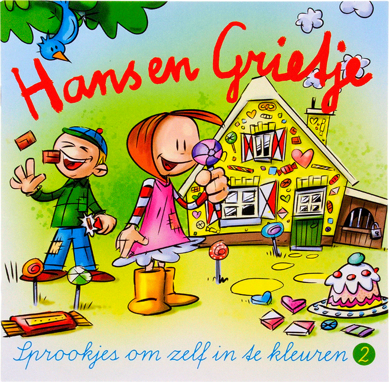 Sprookjesboom om in te kleuren pakket 1 en 2