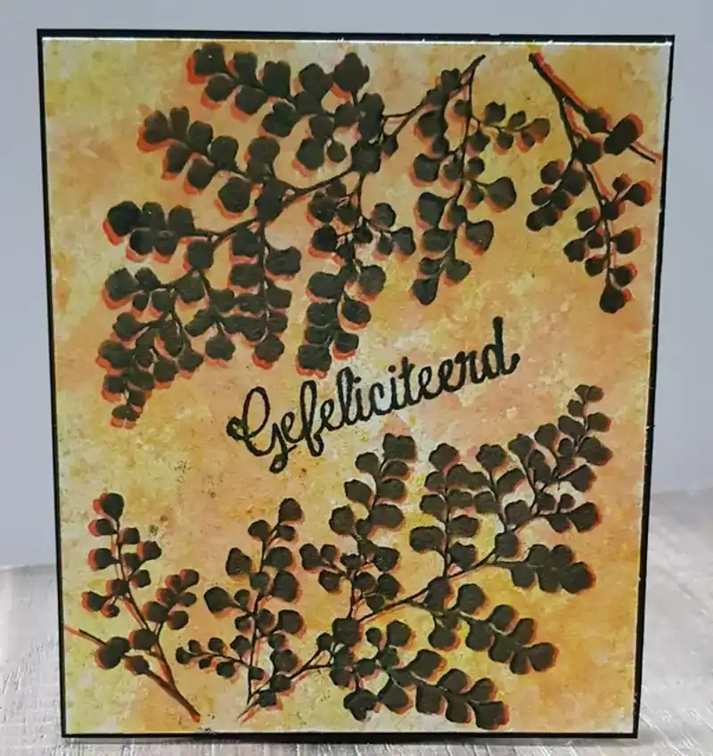 Studio Light Clear Stamp Tiny Leaves