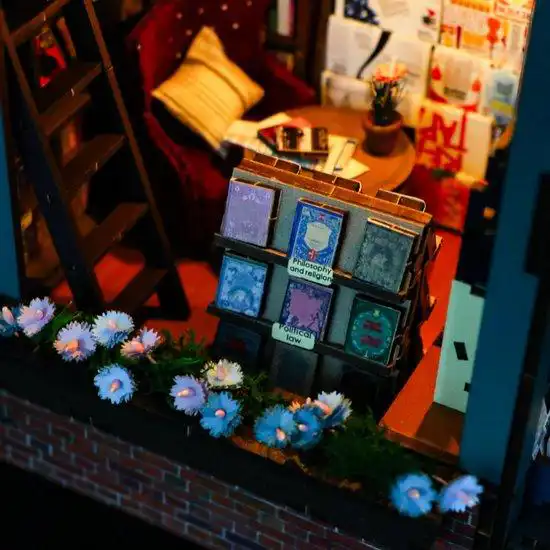 Book Nook Miniatuur Bouwpakket