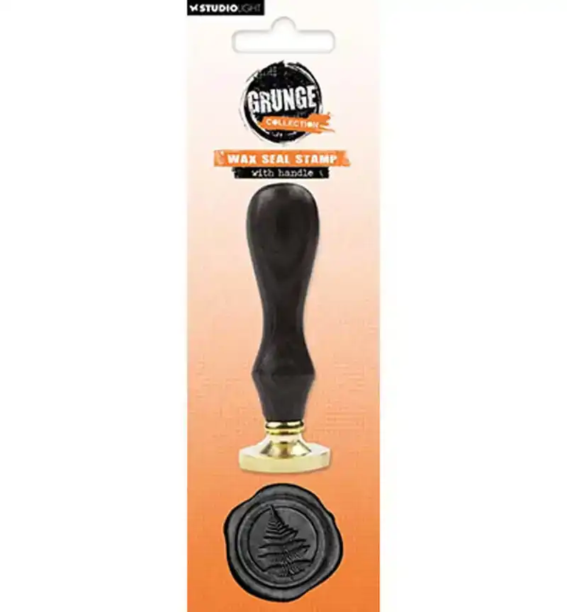 SL Wax stamp grunge - Fern nr17