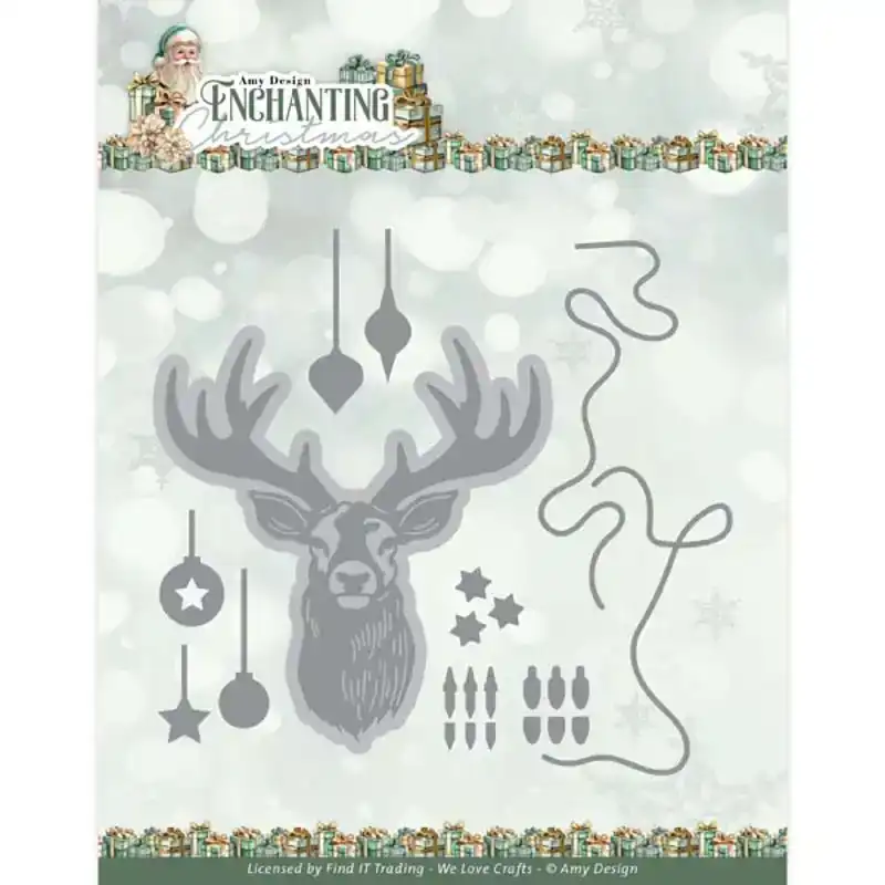 AD Enchanting christmas snijmal Deer