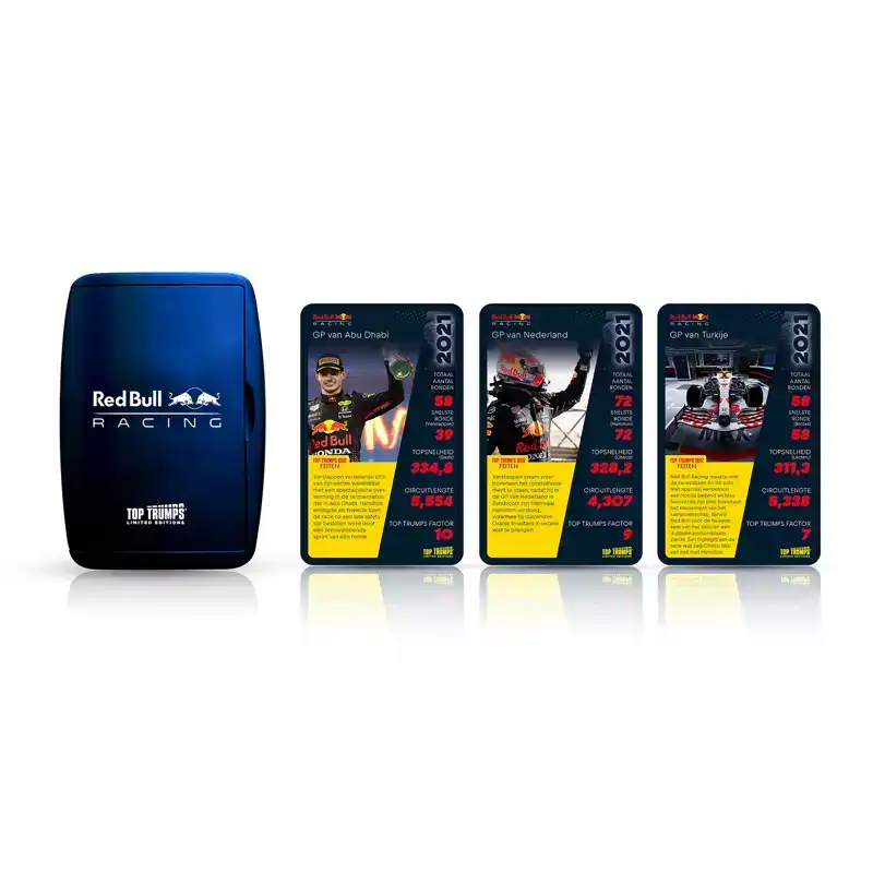 Red Bull Racing Top Trumps Kaartspel