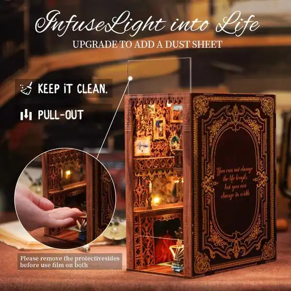 Cutebee DIY Booknook Eternal Bookstore
