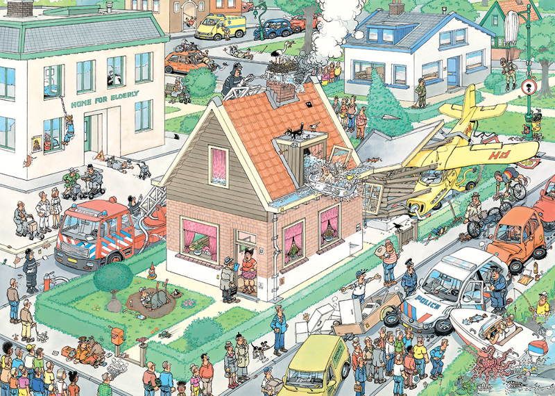 Legpuzzel Jan van Haasteren Pakketstress