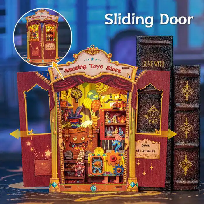 Cutebee 3D Booknook Amazing Toy Store