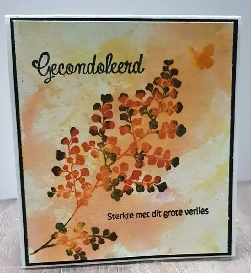 Studio Light Clear Stamp Tiny Leaves