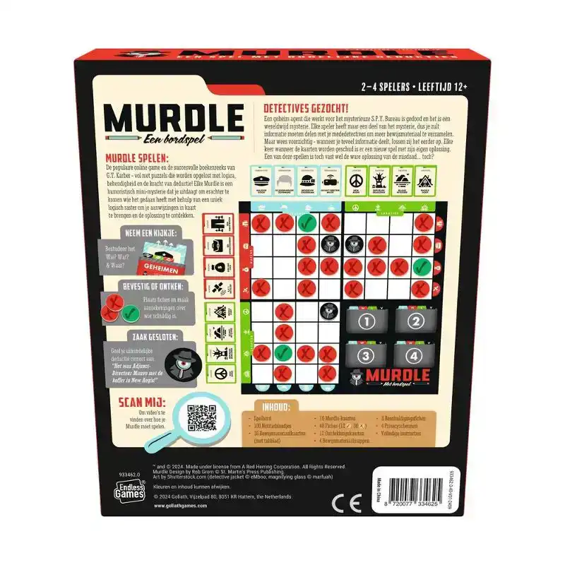 Murdle het Bordspel