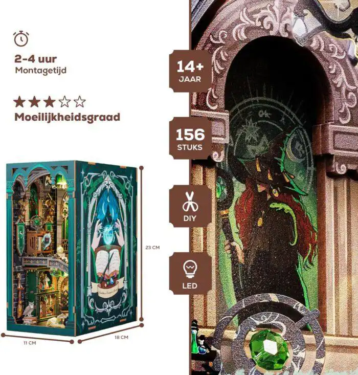 Cutebee DIY Booknook Darkness Common Room
