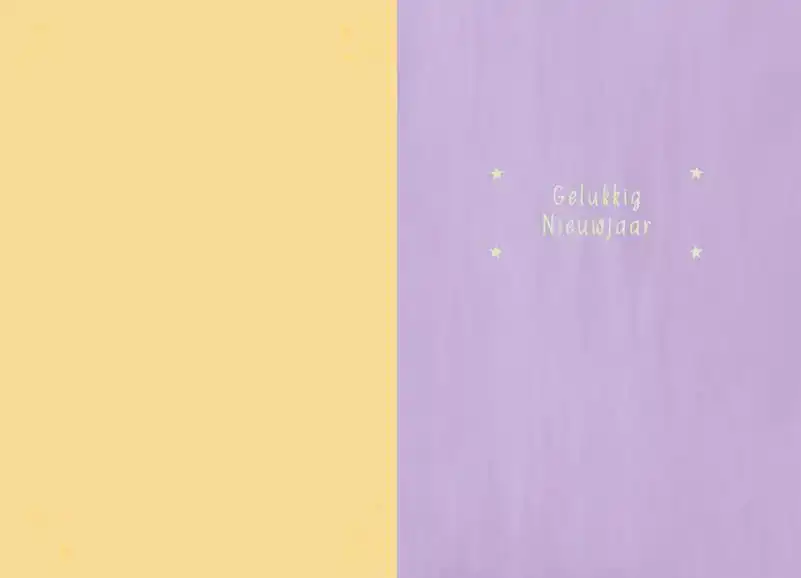 Kerstkaart 2025 Prettige kerst gekleurde bomen