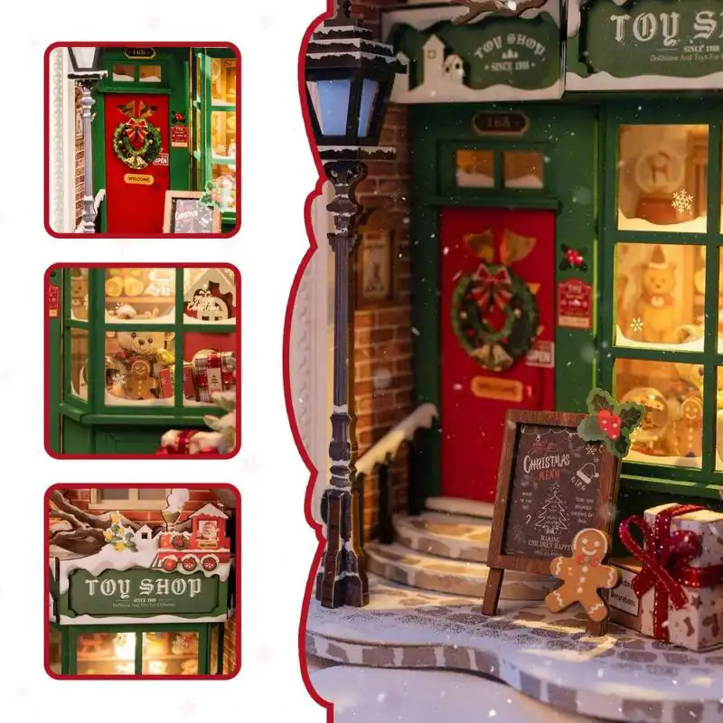 Robotime santa's toy shop DP006